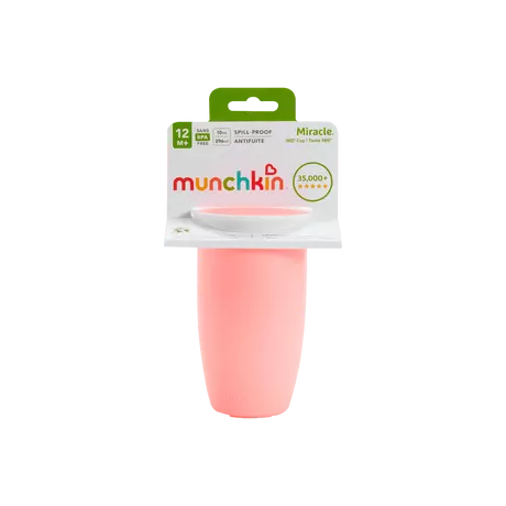 Munchkin Miracle 360° Sippy Anti-Lek Drinkbeker Roze