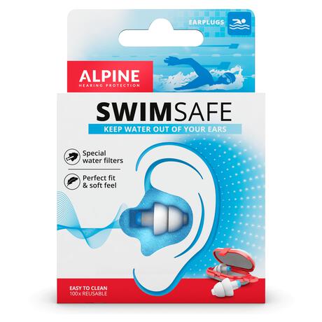 Alpine SwimSafe Herbruikbare Zwem Oordoppen 1 paar