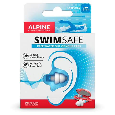 Alpine SwimSafe Herbruikbare Zwem Oordoppen 1 paar