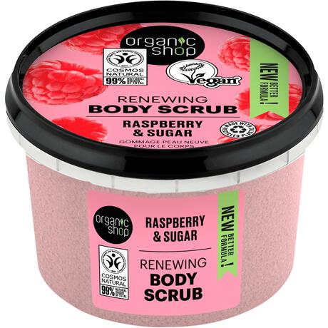 Organic Shop Raspberry Bodyscrub 250 ML