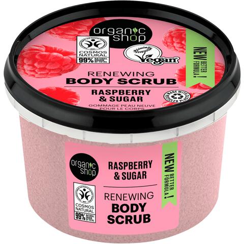 Organic Shop Raspberry Bodyscrub 250 ML
