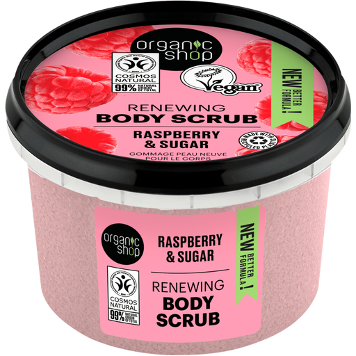 Organic Shop Raspberry Bodyscrub 250 ML