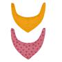  Etos Slabset Wafel Mauve / Oker Combiset 2 Stuks