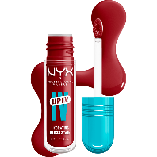 NYX Professional Makeup Lip IV Hydraterende Lipgloss Stain Stain Stain Cranberry Splash