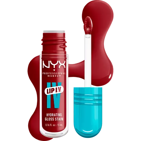 NYX Professional Makeup Lip IV Hydraterende Lipgloss Stain Stain Stain Cranberry Splash