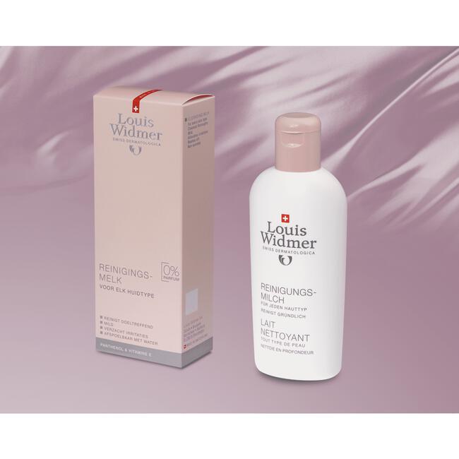 Louis Widmer Reinigingsmelk Zonder Parfum 200 ML