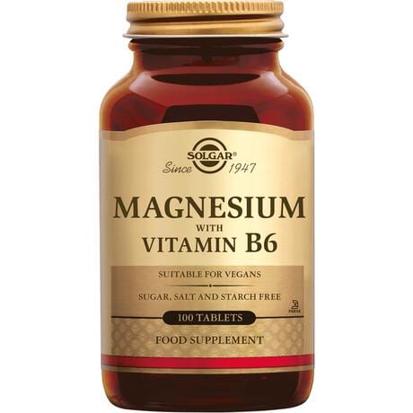 Solgar Magnesium with Vitamin B-6 100 stuks