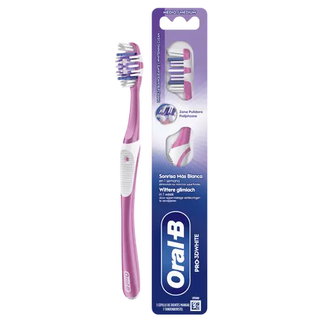 Oral-B Pro 3D White Tandenborstel Medium&nbsp;