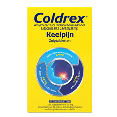 Coldrex Keelpastilles 12 Stuks