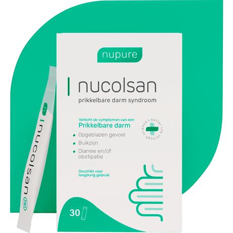 Nupure nucolsan - Prikkelbare Darm Syndroom, 30 sachets