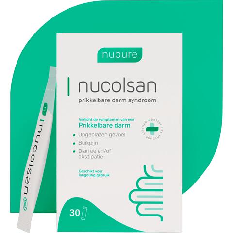 Nupure nucolsan - Prikkelbare Darm Syndroom, 30 sachets
