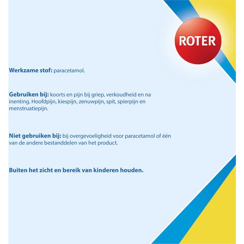 Roter Paracetamol 50 tabletten