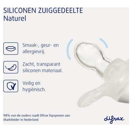 Difrax Fopspeen Natural 0-6 Maanden Special