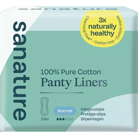 Sanature 100% Katoenen Inlegkruisjes Normaal Zakje 24 stuks