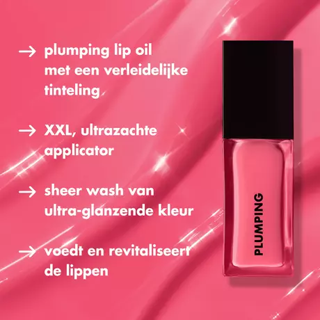 e.l.f. Glow Reviver Plumping Lip Oil Light Soft Pink Shimmer
