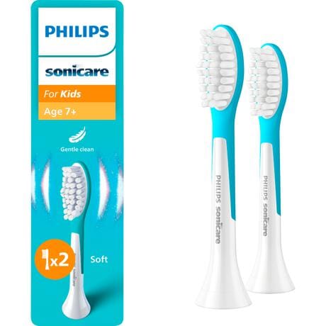Philips Sonicare Kids Opzetborstel Tall 7jr+ 2 pack - HX6042/90