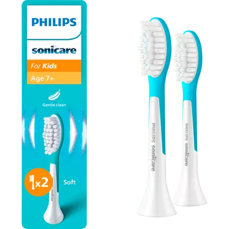 Philips Sonicare Kids Opzetborstels Tall 7-11 Jaar HX6042/90 2 stuks
