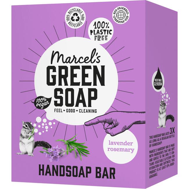 Marcel's Green Soap Lavendel & Rozemarijn Handzeep Bar 90 GR