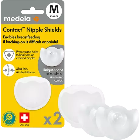 Medela Contact Tepelhoedjes Maat M 2 stuks