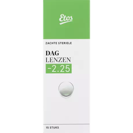 Etos Zachte Daglenzen -2,25 15 stuks