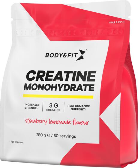 B&F creatine mono straw lemonade 250gr