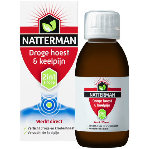 Natterman Droge Hoest & Keelpijn 150 ML