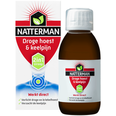 Natterman Droge Hoest & Keelpijn 150 ML