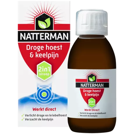 Natterman Droge Hoest & Keelpijn 150 ML