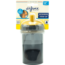 Difrax Antilek Rietjesbeker Blauw 250 ML