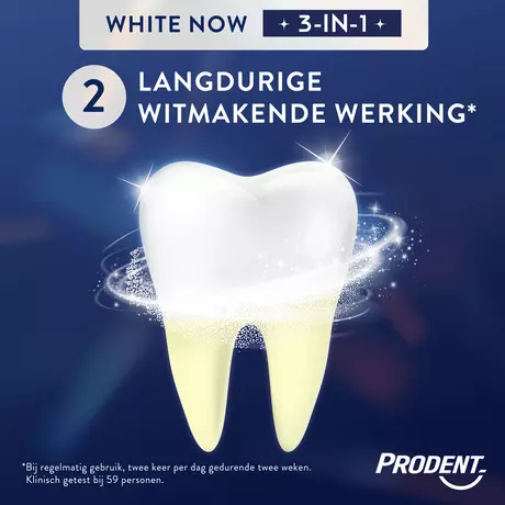 Prodent White Now 3-in-1 Tandpasta 75 ML