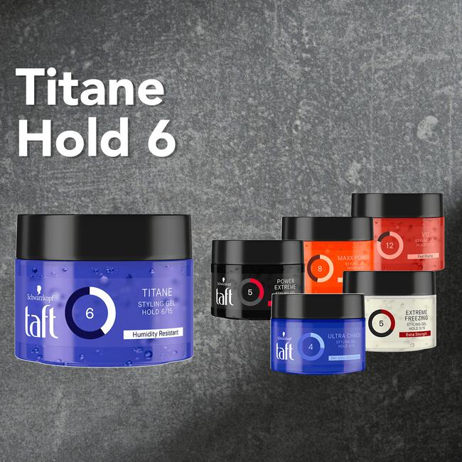 Taft Styling Gel Titane Gel 250 ML