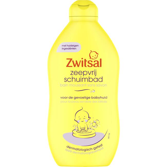 Zwitsal Baby Zeepvrij Schuimbad 400 ML