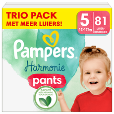 Pampers Harmonie Pants Luierbroekjes Maxi Geant Maat 5 12-17 KG 81 Stuks