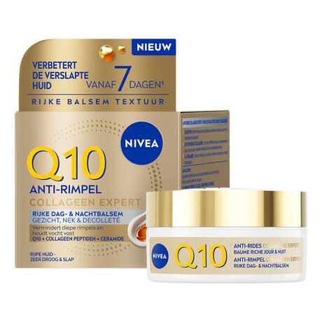 NIVEA Q10 Anti-Rimpel Collageen Expert Dag- en Nachtbalsem Repair Balm 50 ML