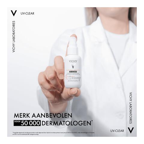 Vichy Capital Soleil UV-Clear Zonnecrème SPF50+ 40 ML