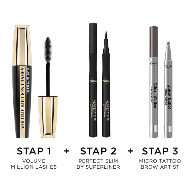 L'Oréal Paris Volume Million Lashes Classic 01 Extra Black Volume Mascara