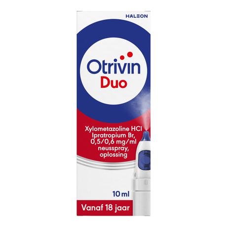 Otrivin Duo Xylometazoline HCl Ipratropium Br, 0,5/0,6 MG/ML Neusspray 10 ML