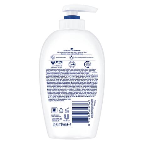 Dove Nourishing Silk Verzorgende Handzeep 250 ML