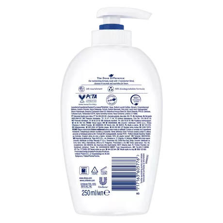Dove Nourishing Silk Verzorgende Handzeep 250 ML