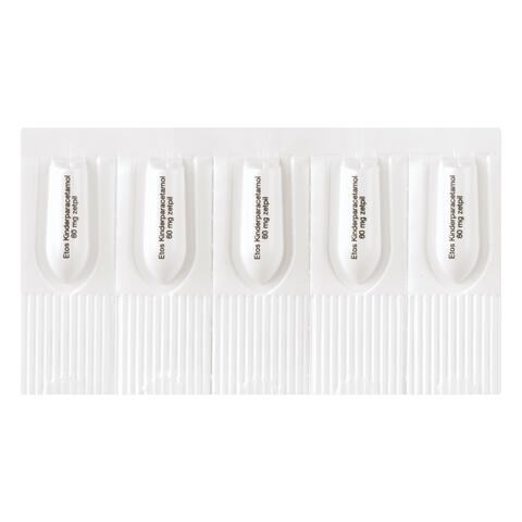 Etos Kinderparacetamol 60 mg Zetpil