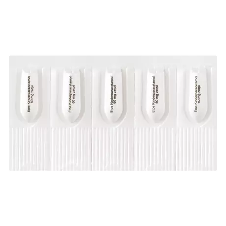 Etos Kinderparacetamol 60 MG Zetpil 10 stuks