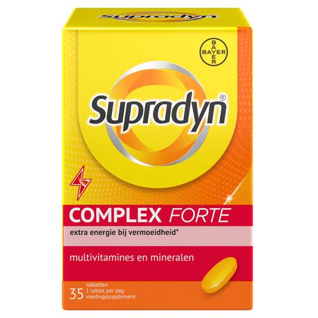 Supradyn Complex Forte Multivitamine Voor Extra Energie 35 Tabletten