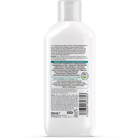 Dr. Organic Skin Clear 5 In 1 Toner 200 ML