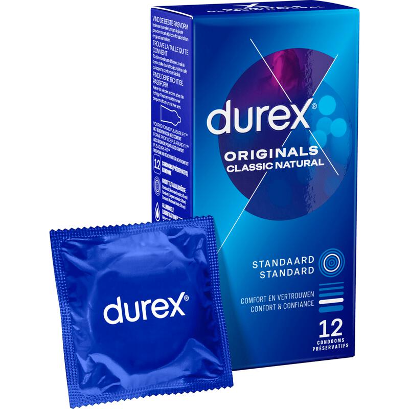 Durex Originals Classic Natural Condooms 12 stuks