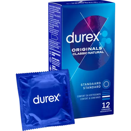 Durex Originals Classic Natural Condooms 12 stuks