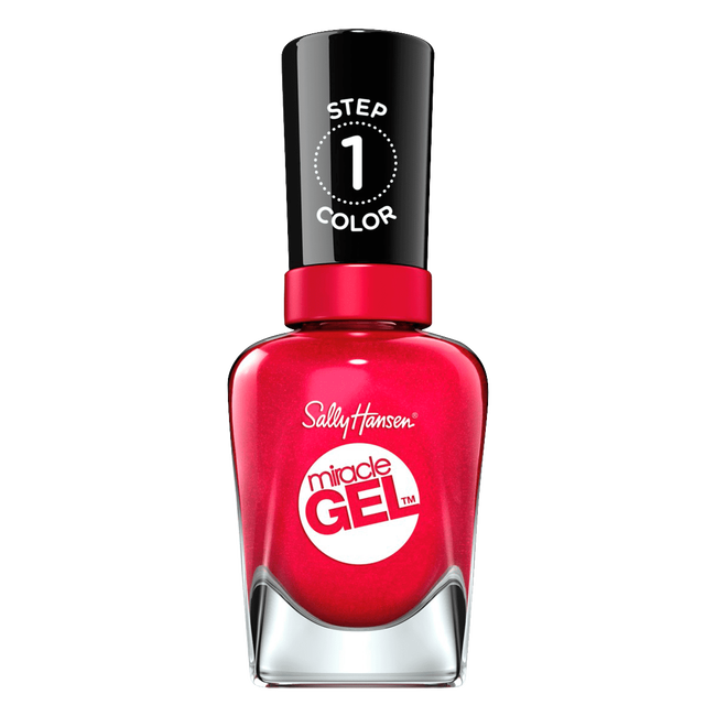 sally hansen miracle gel nagellak 555 bordeaux glow 17 gr etos