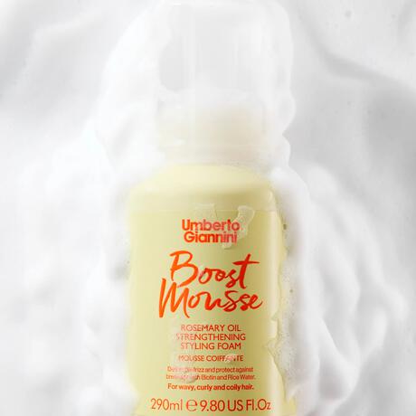 Umberto Giannini Strong Curls Rosemary Oil Strengthening Styling Foam 290 ML