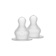 BIBS Flesspeen Medium Flow Sillicone 2 stuks