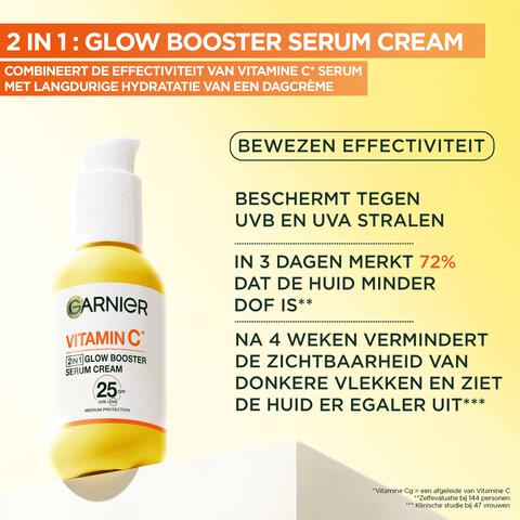 Garnier SkinActive Serum Cream Vitamine C SPF 25 50 ML