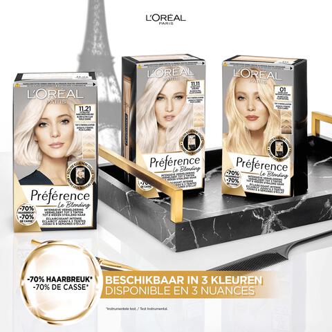 L'Oréal Paris Infinia Preference Cool Haarverf 11.11 Ultra Light